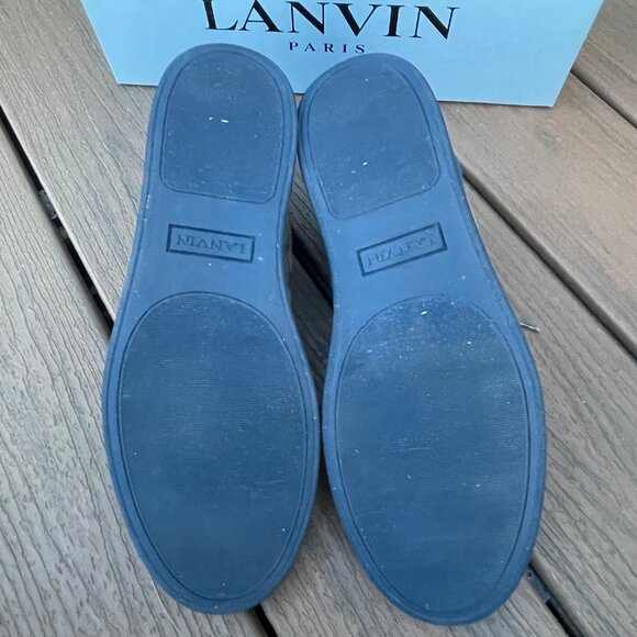 LANVIN PARIS Suede Desert Boot 11 with original box and bag main image 4